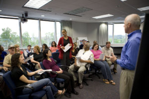 Employees receiving health and safety training